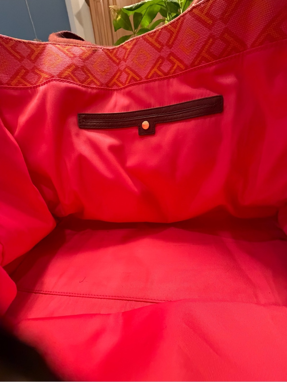 Tory Burch Limited Edition Honeysuckle Printed Canvas Classic Tote - Picture 13 of 13